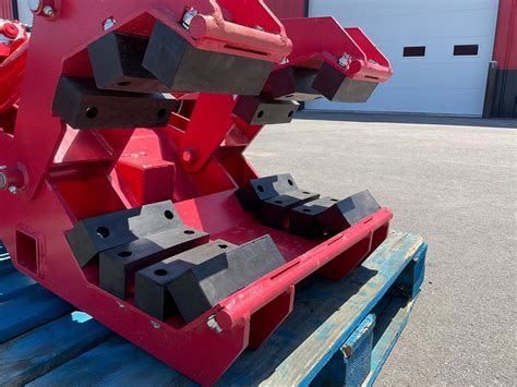 skid steer pole clamp|skid steer pole attachment.